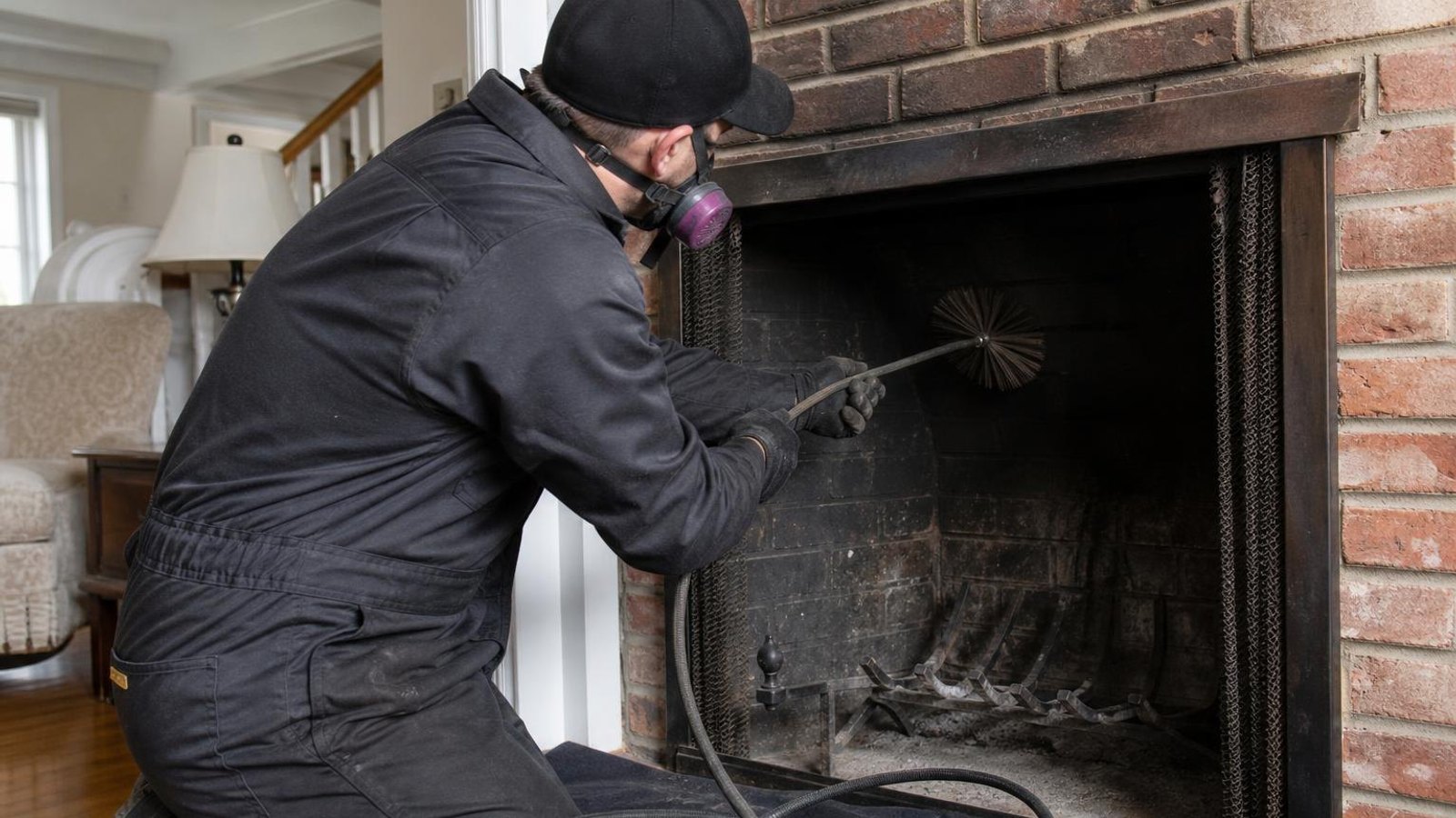 Practical chimney sweep & inspection in Riverhead